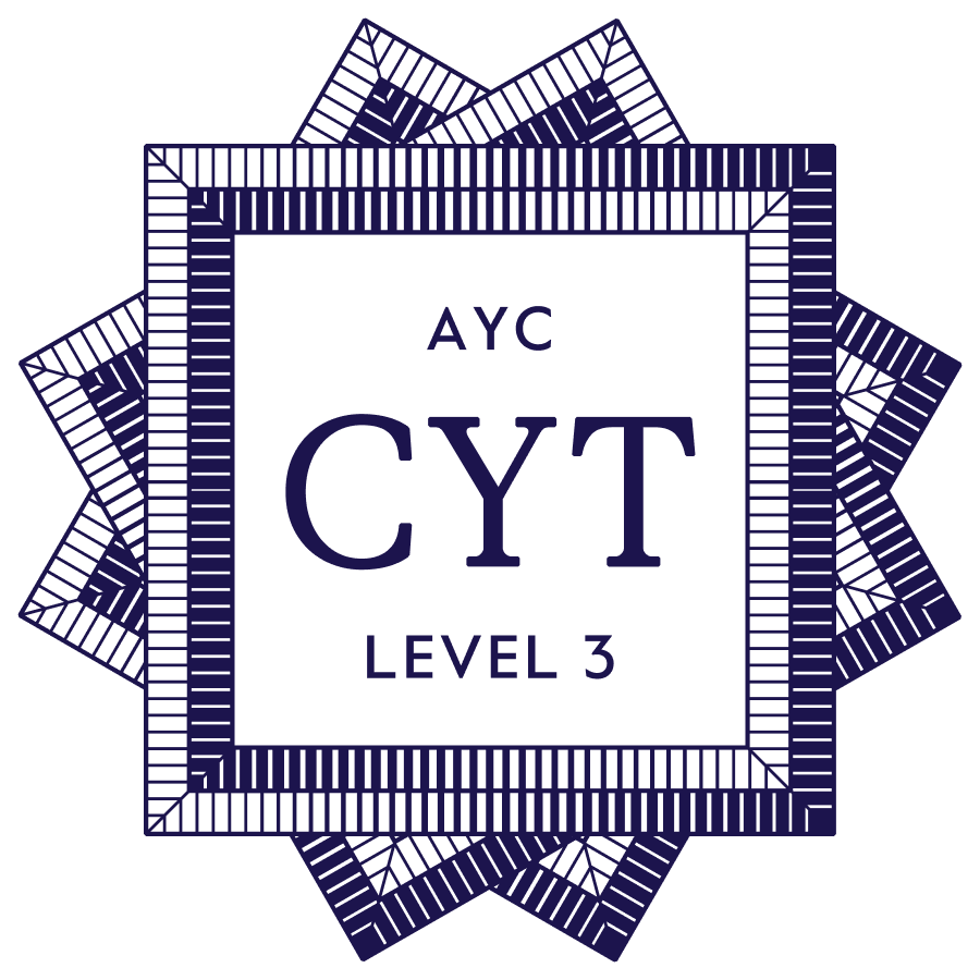 American Yoga Council CYT Level 3 badge